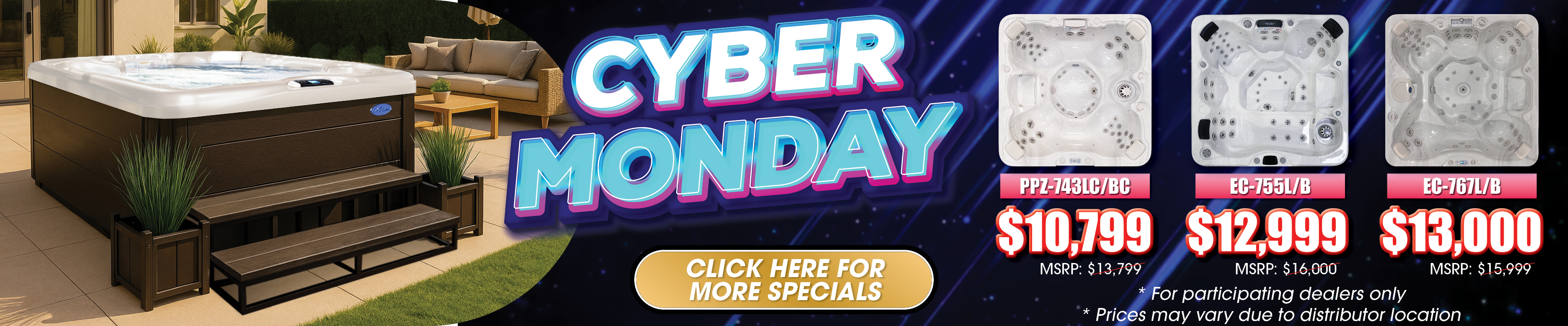 Calspas hot tub being used in a family setting - National City